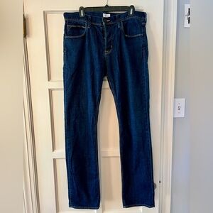 Hudson Jeans Men's Dark Blue Straight Leg Denim